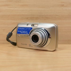 Vintage Olympus Stylus 600 6 MP Digital Camera, 3x Optical Zoom, Image stabilization