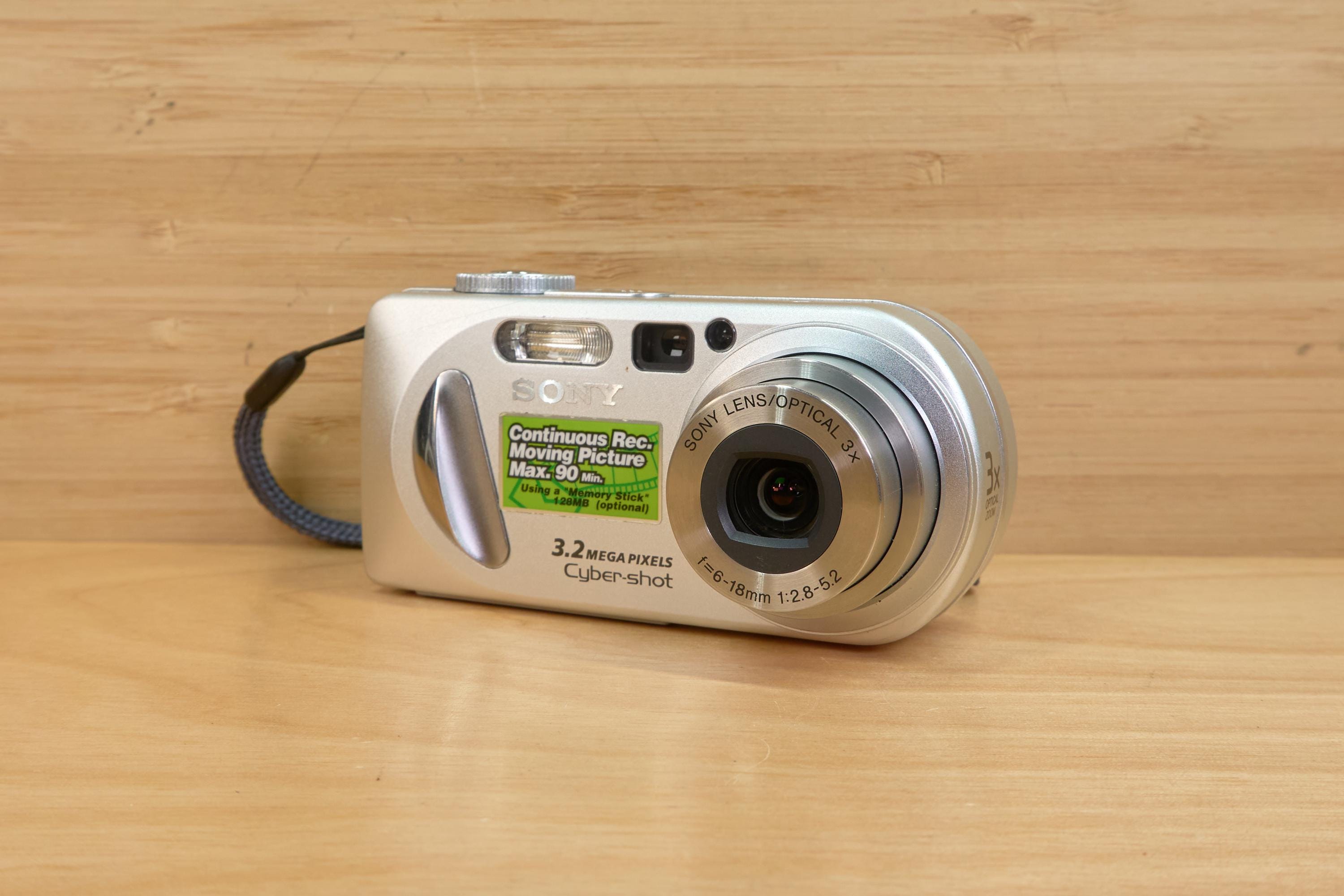 Vintage Sony Cyber-shot DSC-P8 MP Digital Camera Tested