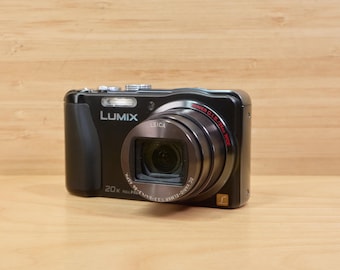Vintage Panasonic Lumix ZS20 14.1 MP Digital Camera, Full HD video, Leica Lens