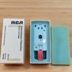RCA Selectavision Videodisc Stylus Cartridge / #154100 / Vintage