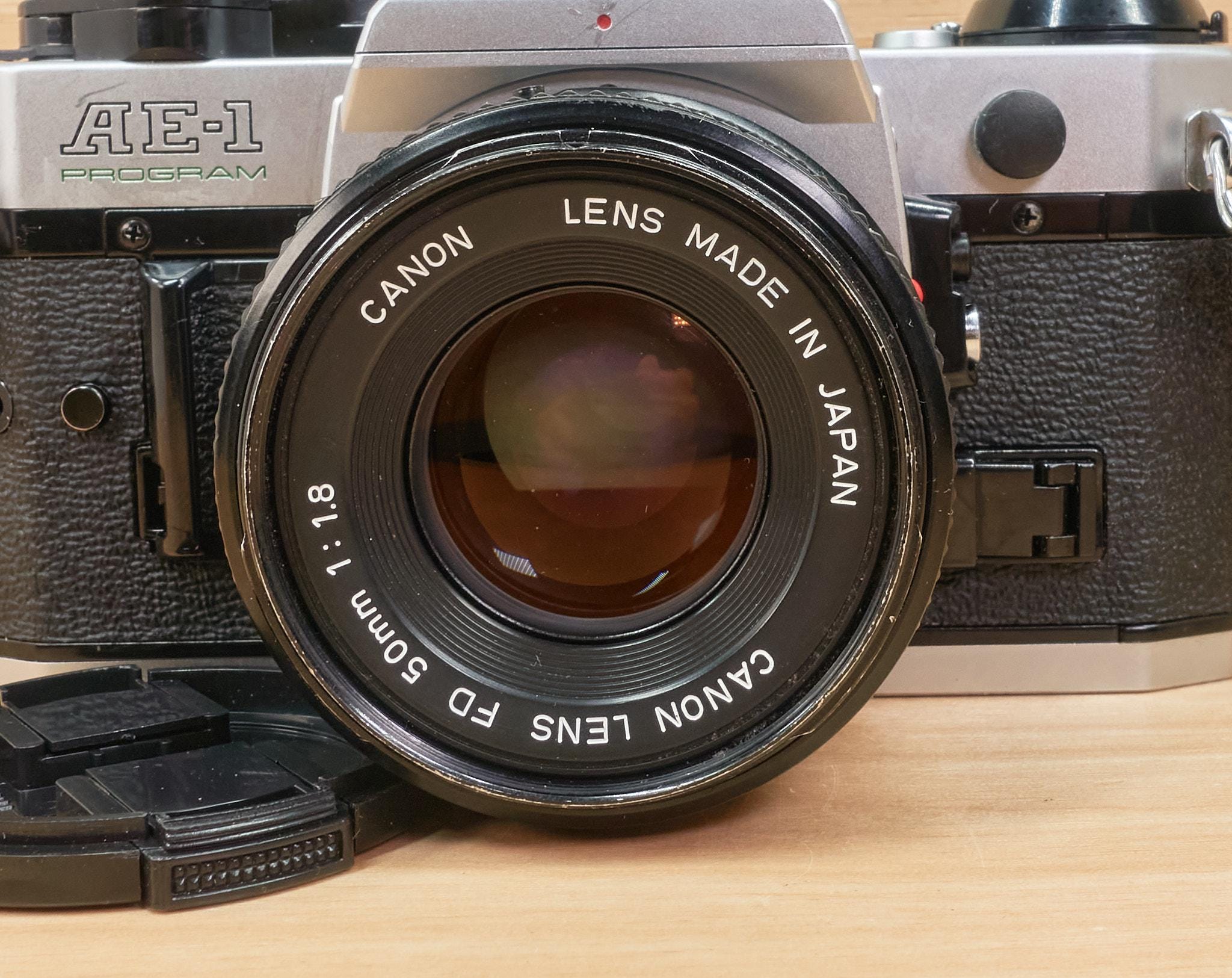 Canon AE-1 Program / Canon FD 50mm F/1.8 Lens / Tested & Working