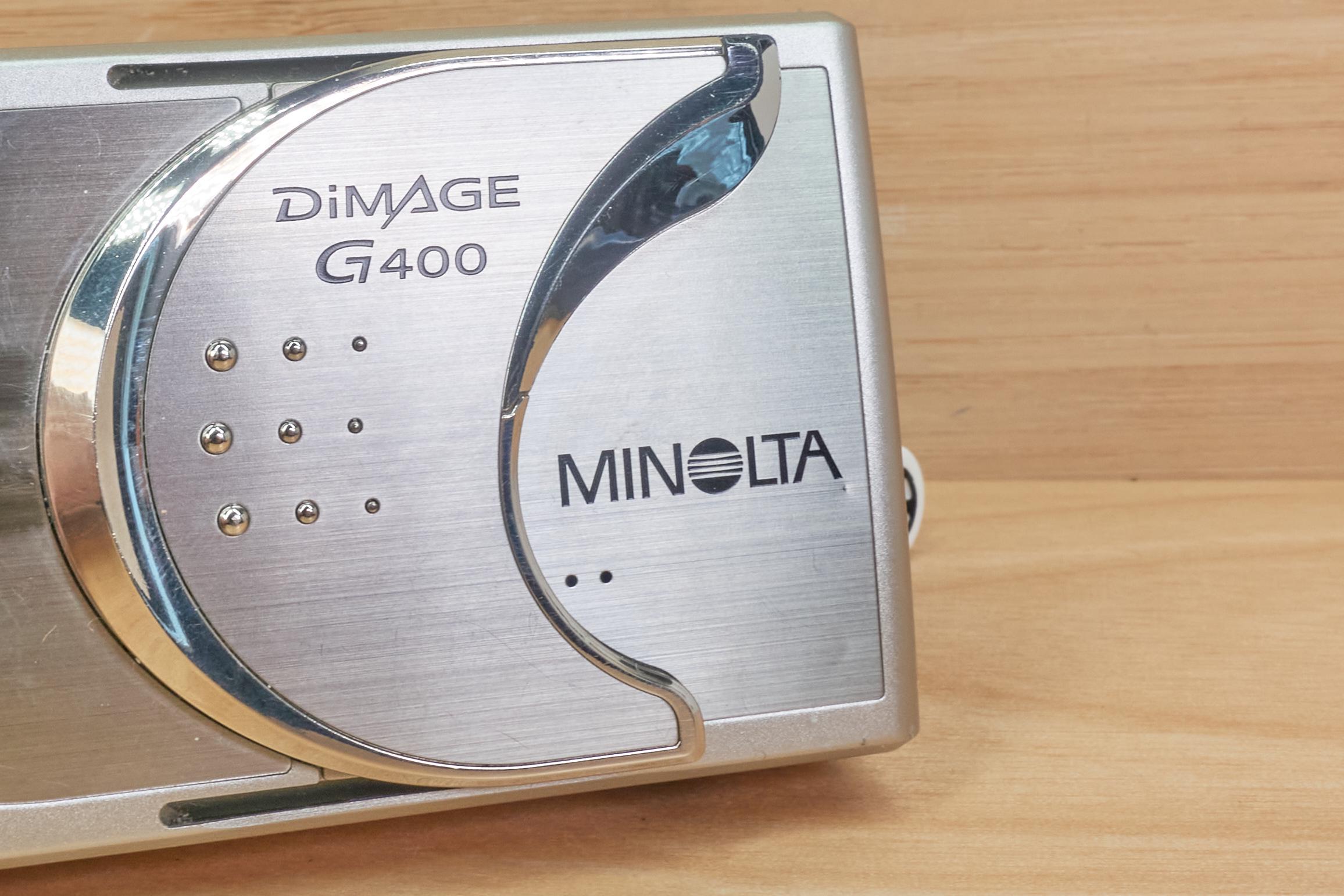 ビンテージ ミノルタ Dimage G400 / 4メガピクセル デジタルカメラ