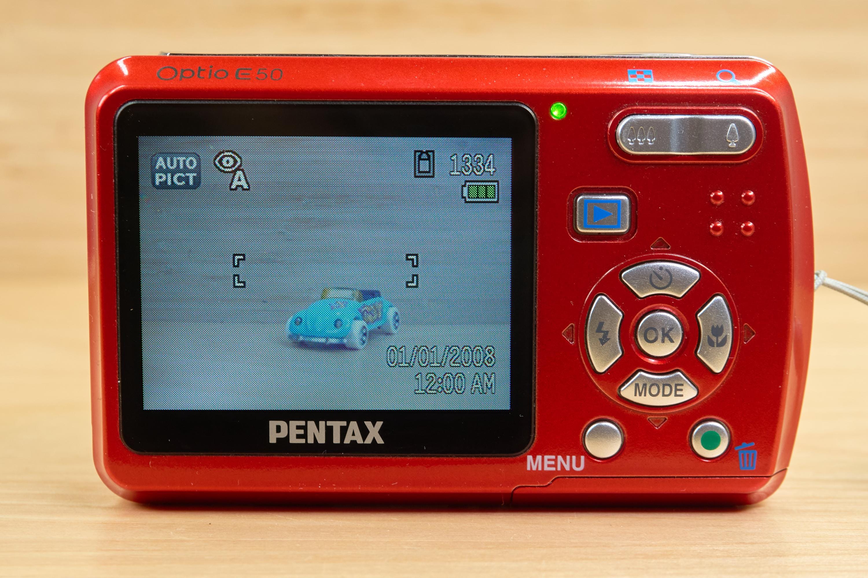PENTAX Optio E50 8.1メガピクセル 【公式通販】