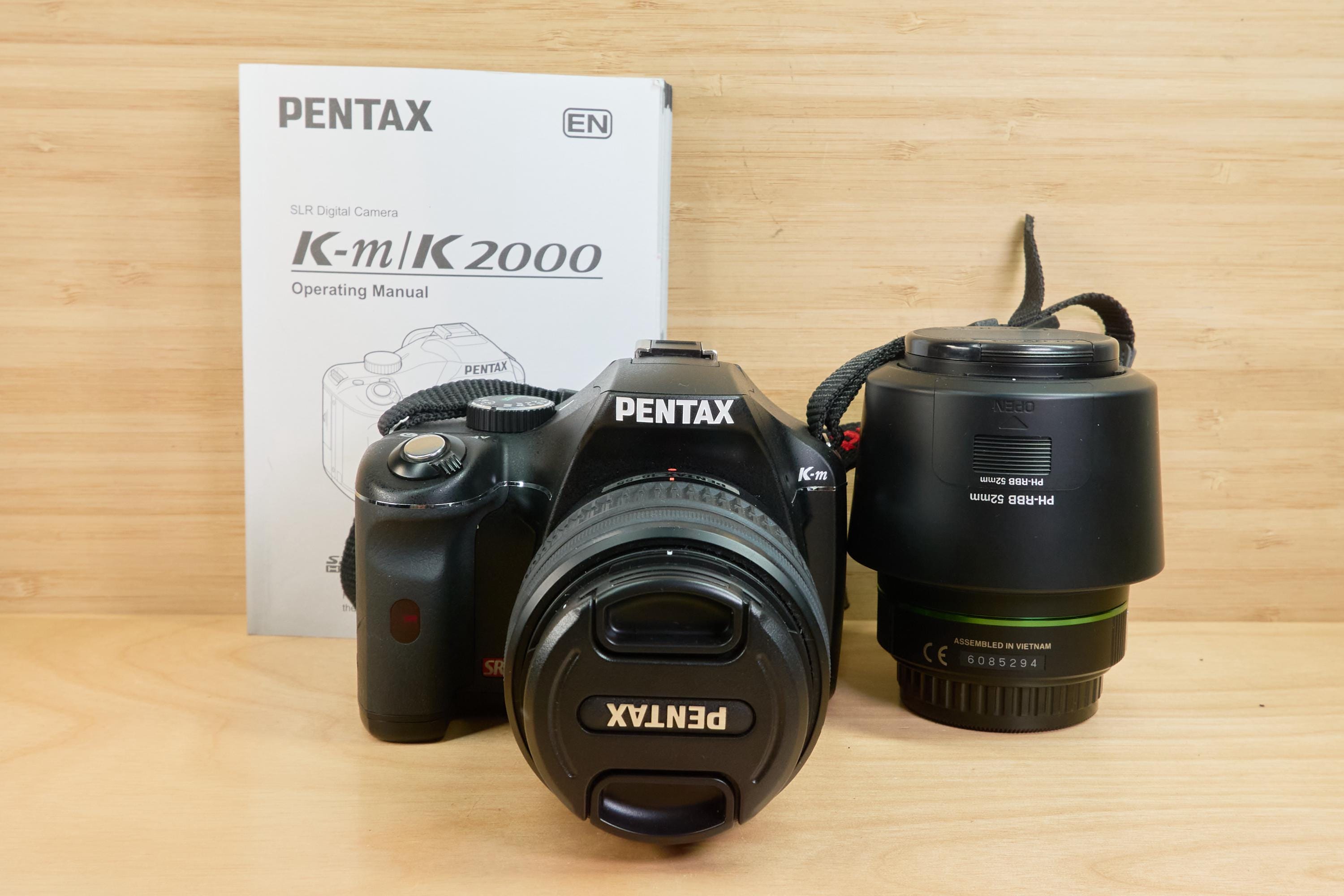 ヴィンテージ ペンタックス K-m デジタル一眼レフカメラ（18-55 mm