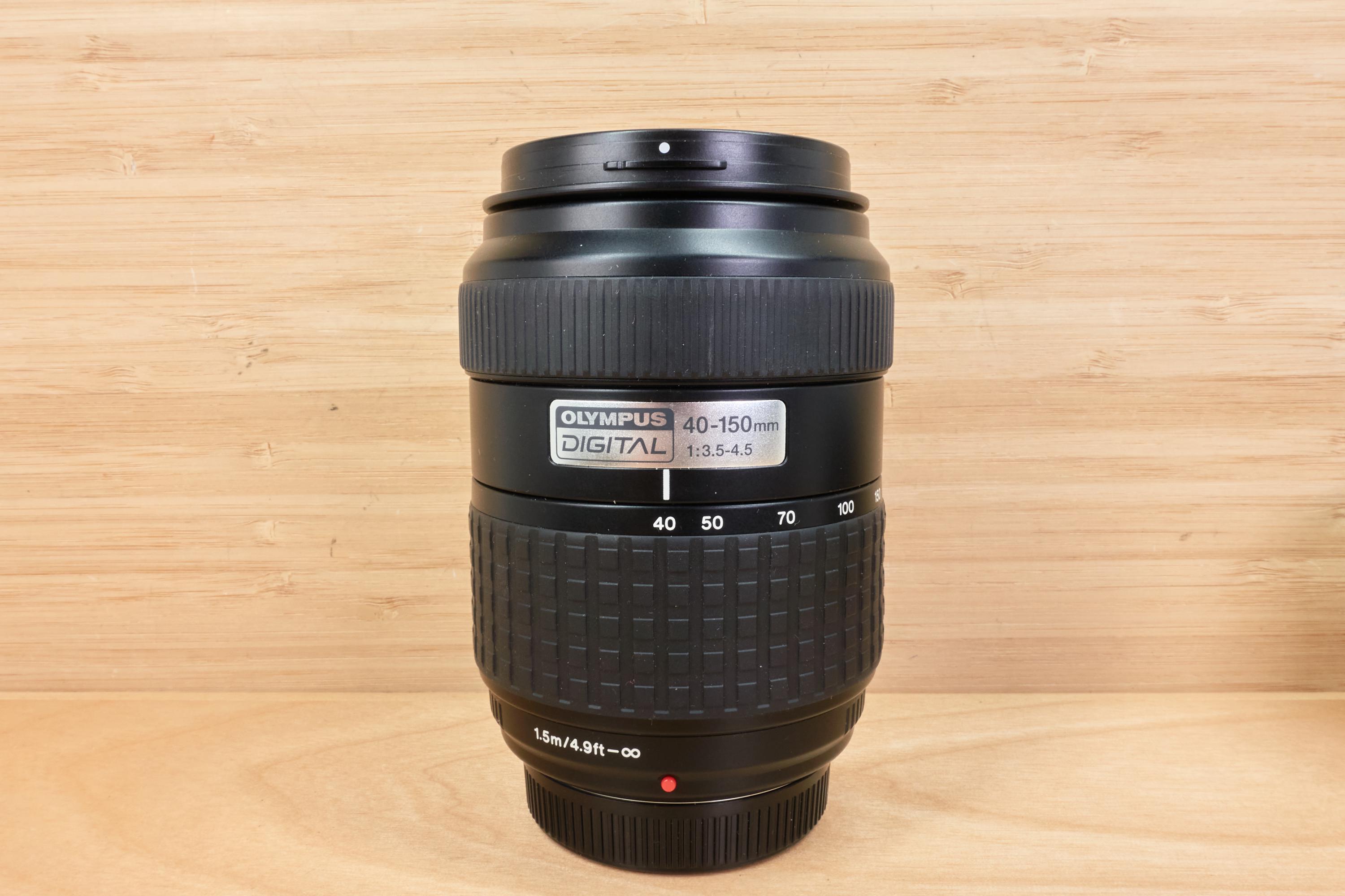 オリンパス ズイコーデジタル 40–150mm f/3.5–4.5 レンズ / 4/3 