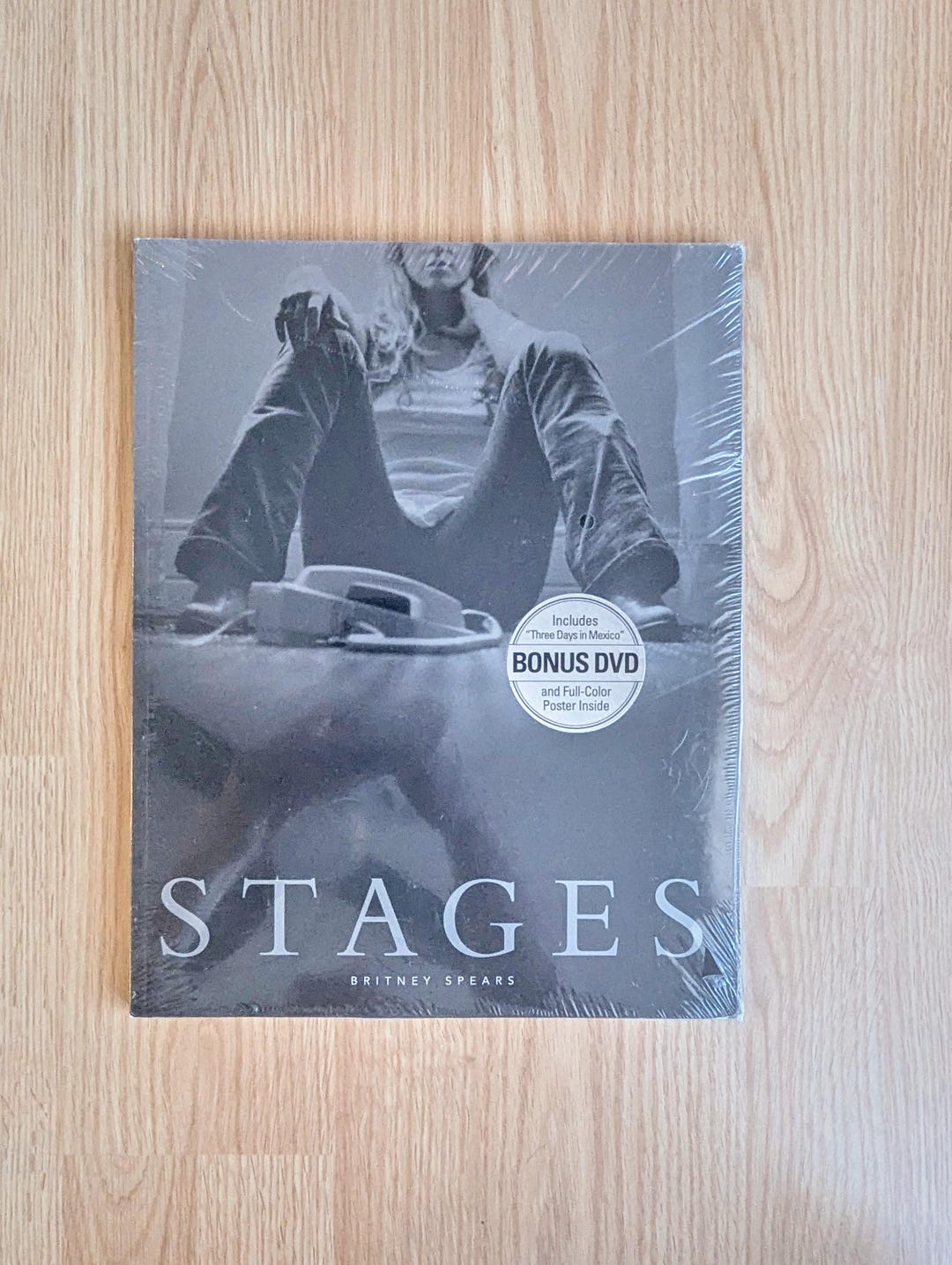Britney Spears 2002 Stages Book W/ Color Poster & DVD NEW Sealed / Read ...
