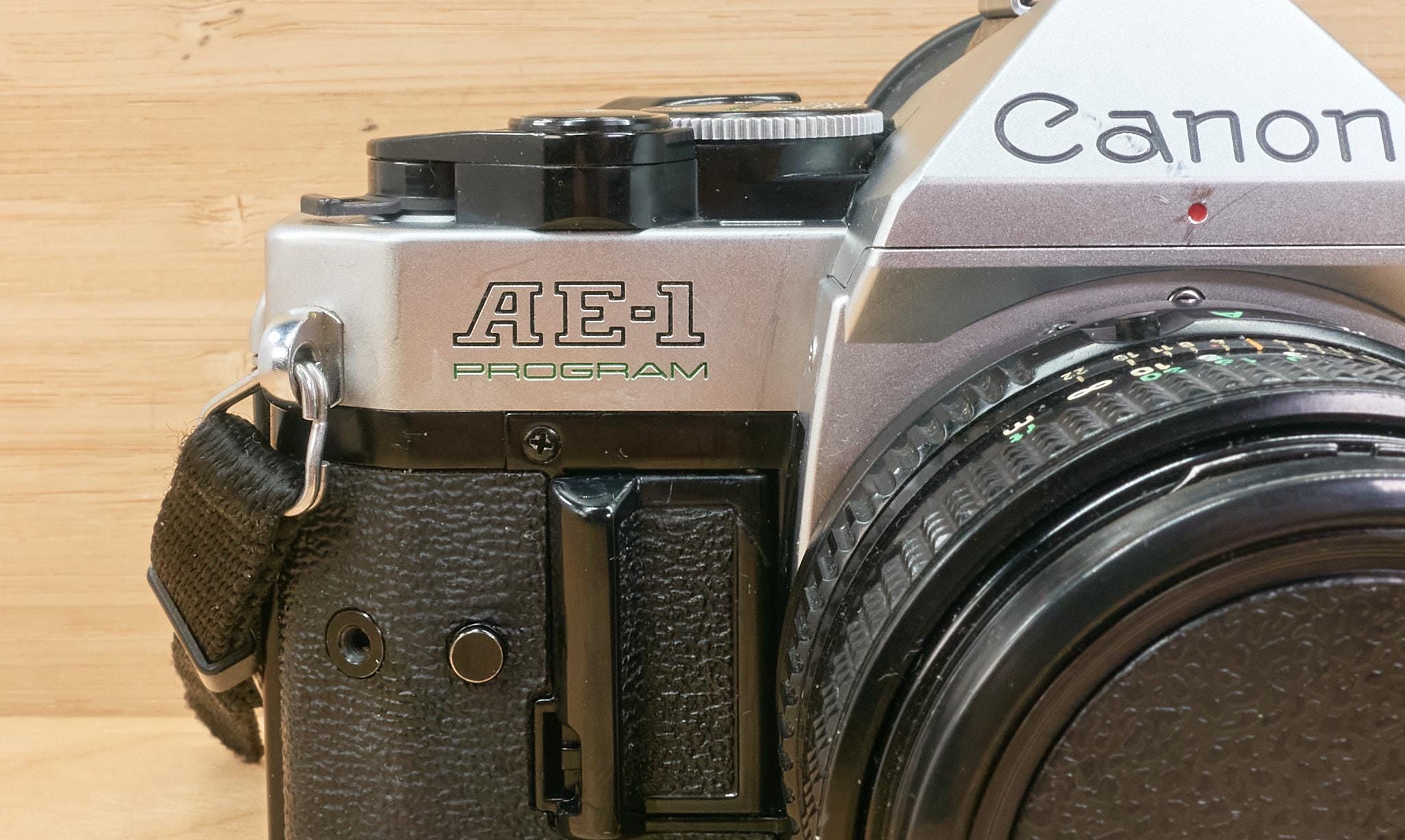 Canon AE-1 Program / Canon FD 50mm F/1.8 Lens / Tested & Working