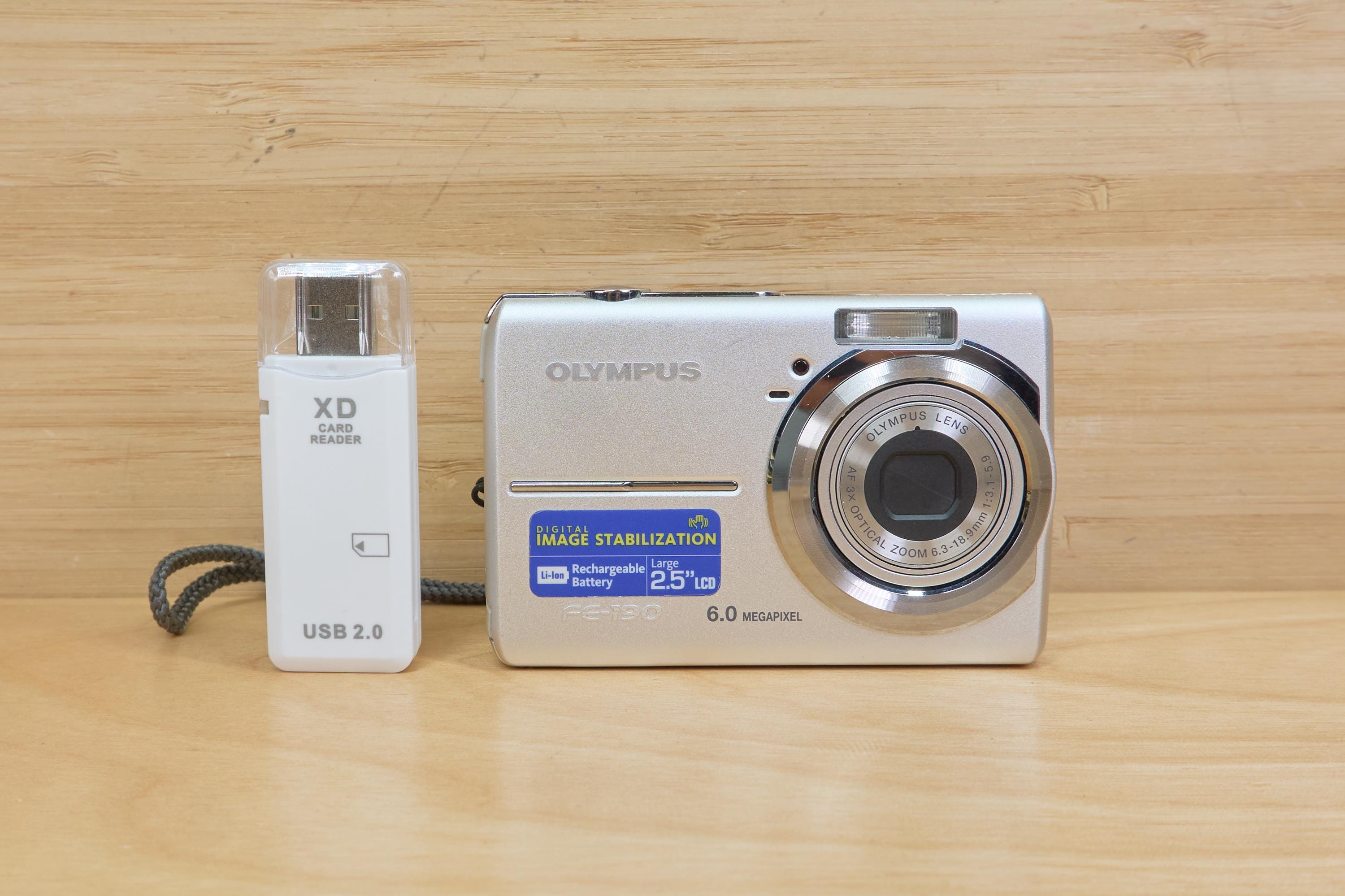 Vintage Olympus FE 190 6MP Digital Camera, 3X Optical Zoom - Etsy