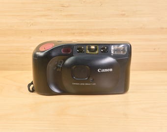 Vintage Canon Sure Shot Joy 35mm Film Point and Shot Camera