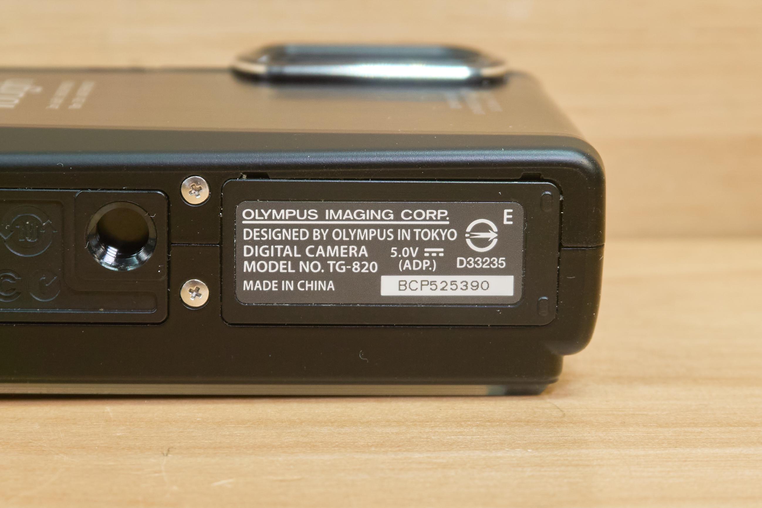 ヴィンテージ オリンパス Tough TG-820 iHS 12MP デジタルカメラ 