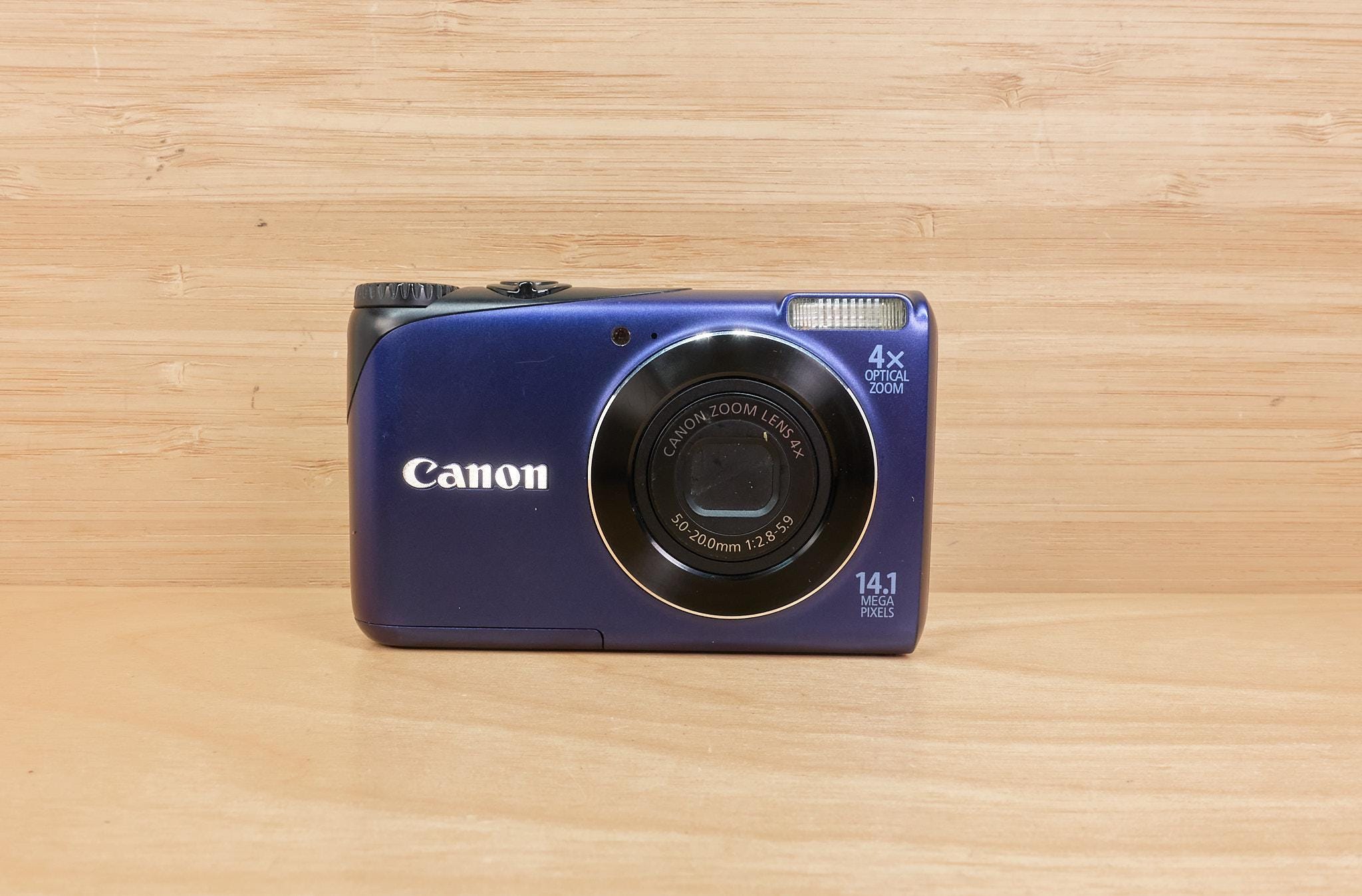 Canon PowerShot A2200 デジタルカメラ14.1MP ジャンク Vintage Canon Powershot A2200 14.1MP Digital Camera / 4x Optical