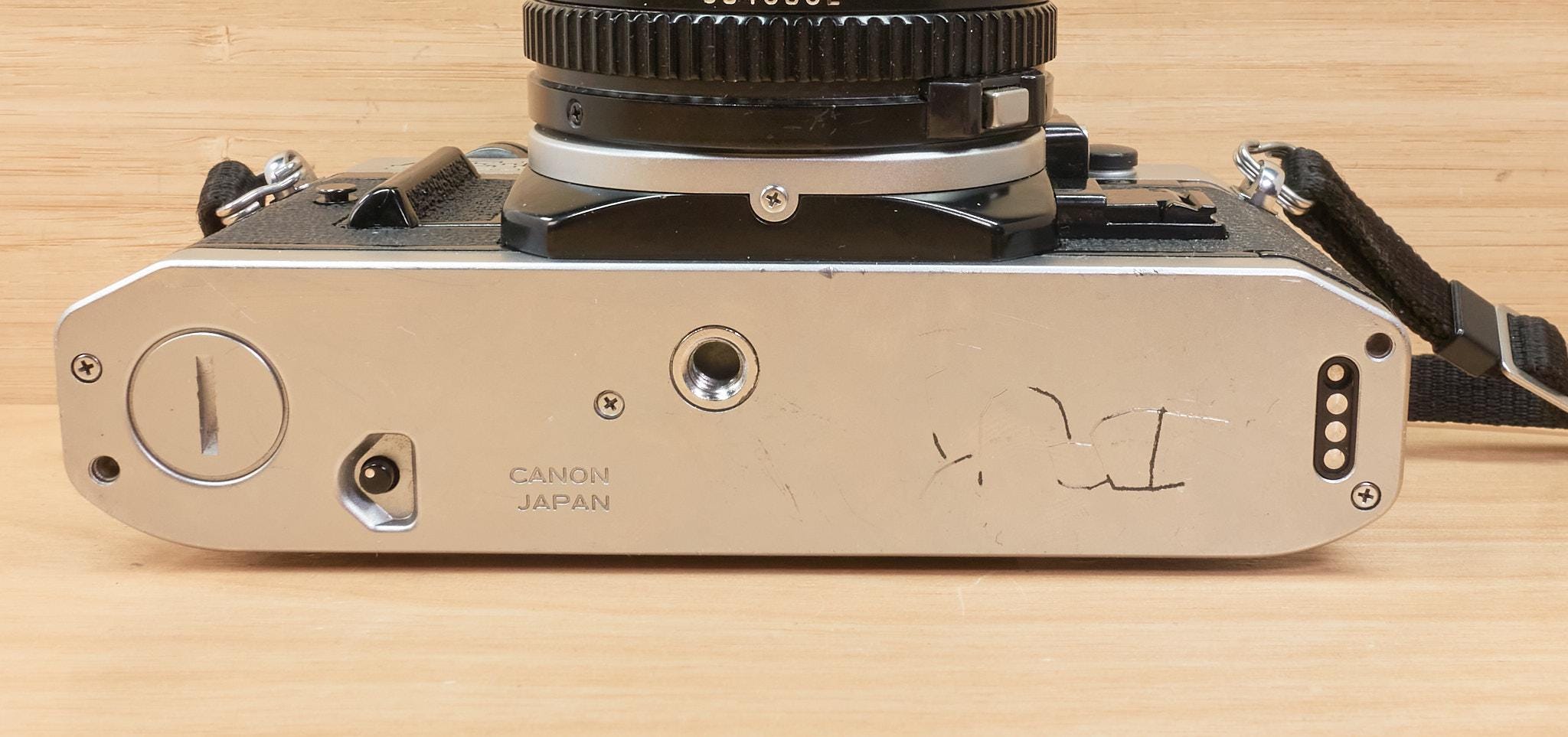 Canon AE-1 Program / Canon FD 50mm F/1.8 Lens / Tested & Working