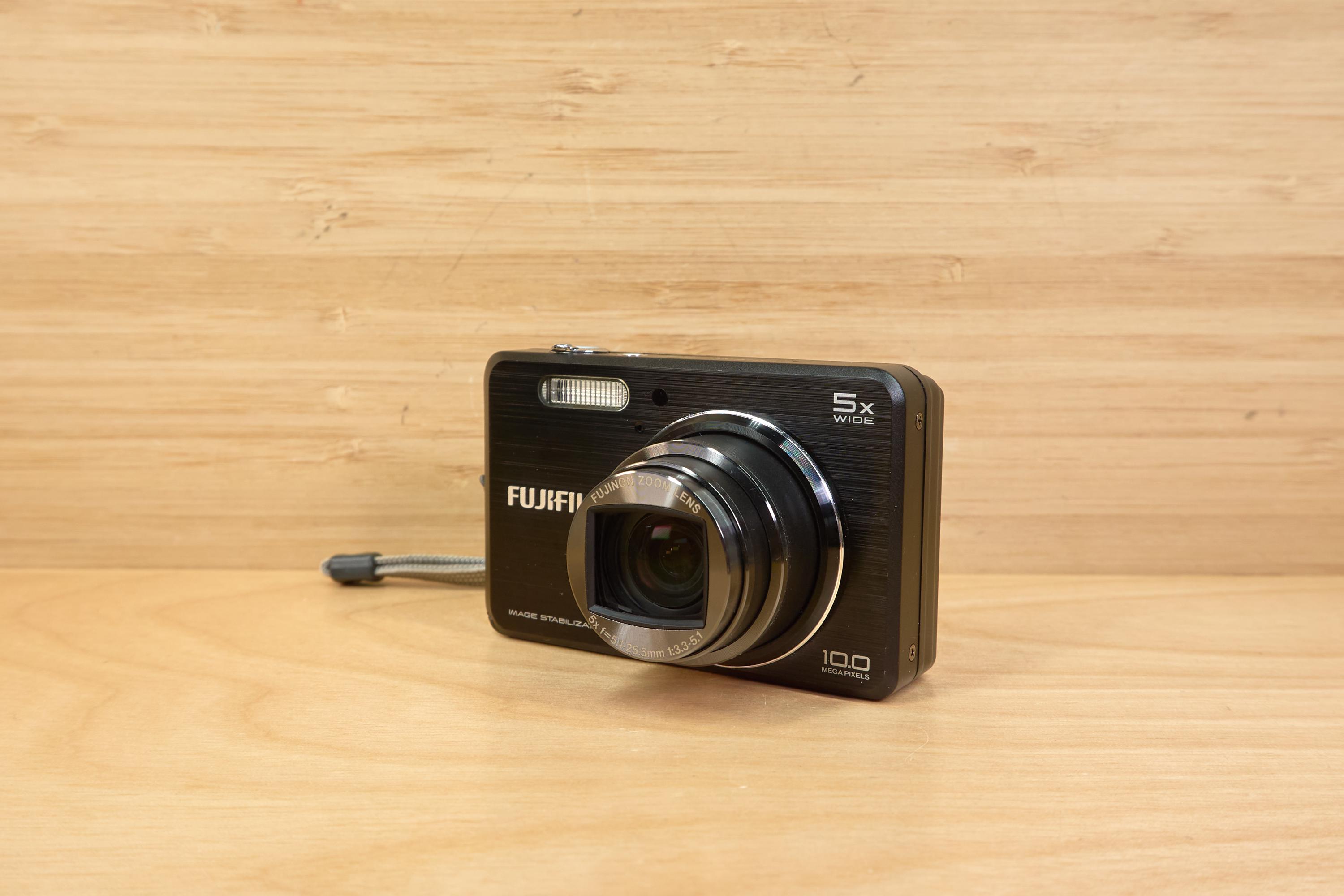 Vintage Fujifilm Finepix J250 Digital Camera Black 10MP 5x Optical