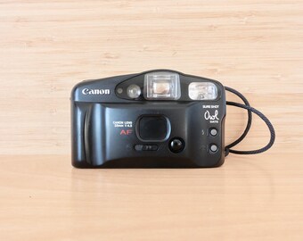 Canon Sure Shot Owl Date 35mm Film Camera Vintage Point and Shoot
