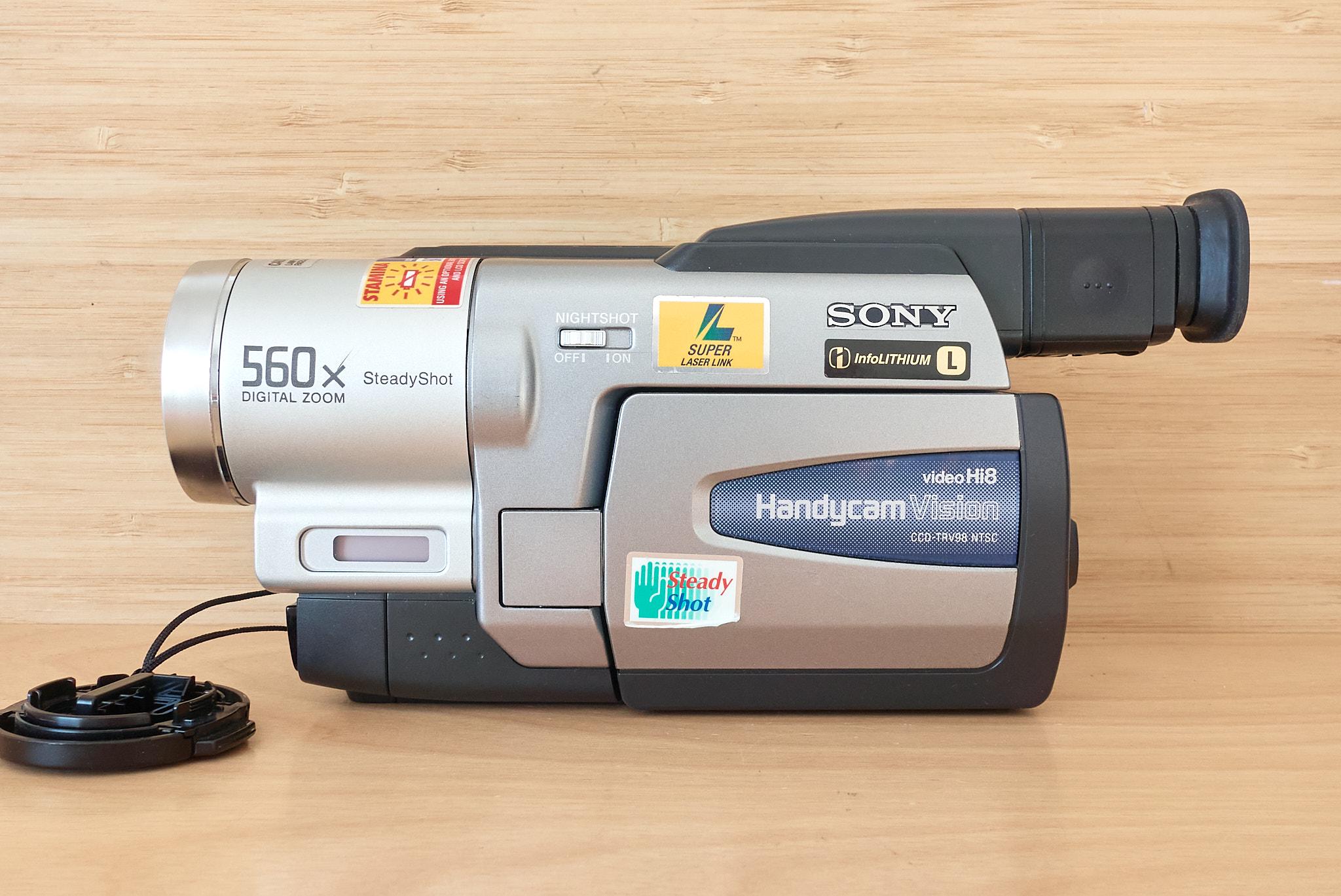 Sony Handycam Vision CCD-TRV98 Hi8 Video8 Camcorder Tested Made in