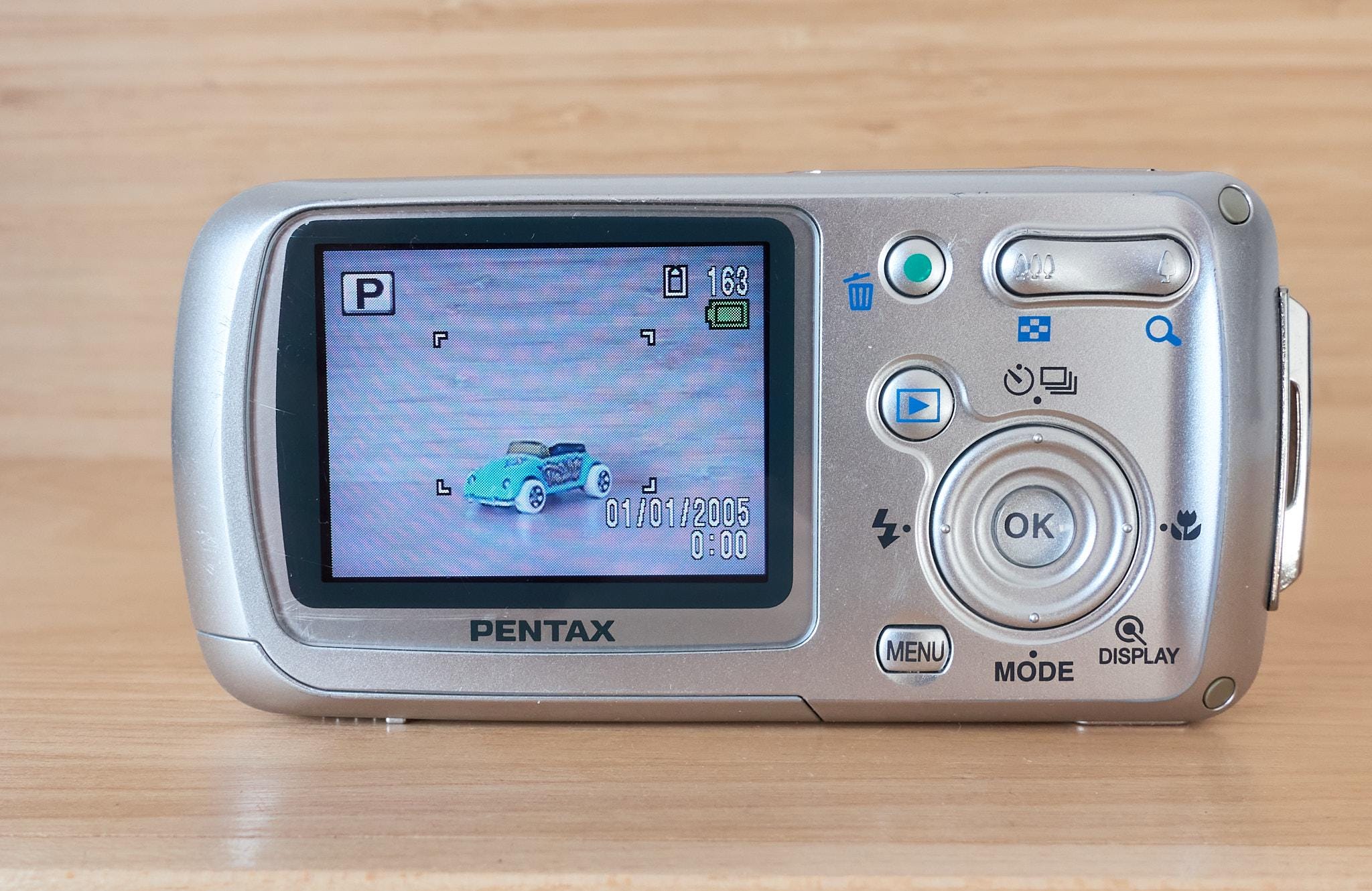 Vintage Pentax Optio Wpi Digital Camera 6MP Waterproof 3x Zoom
