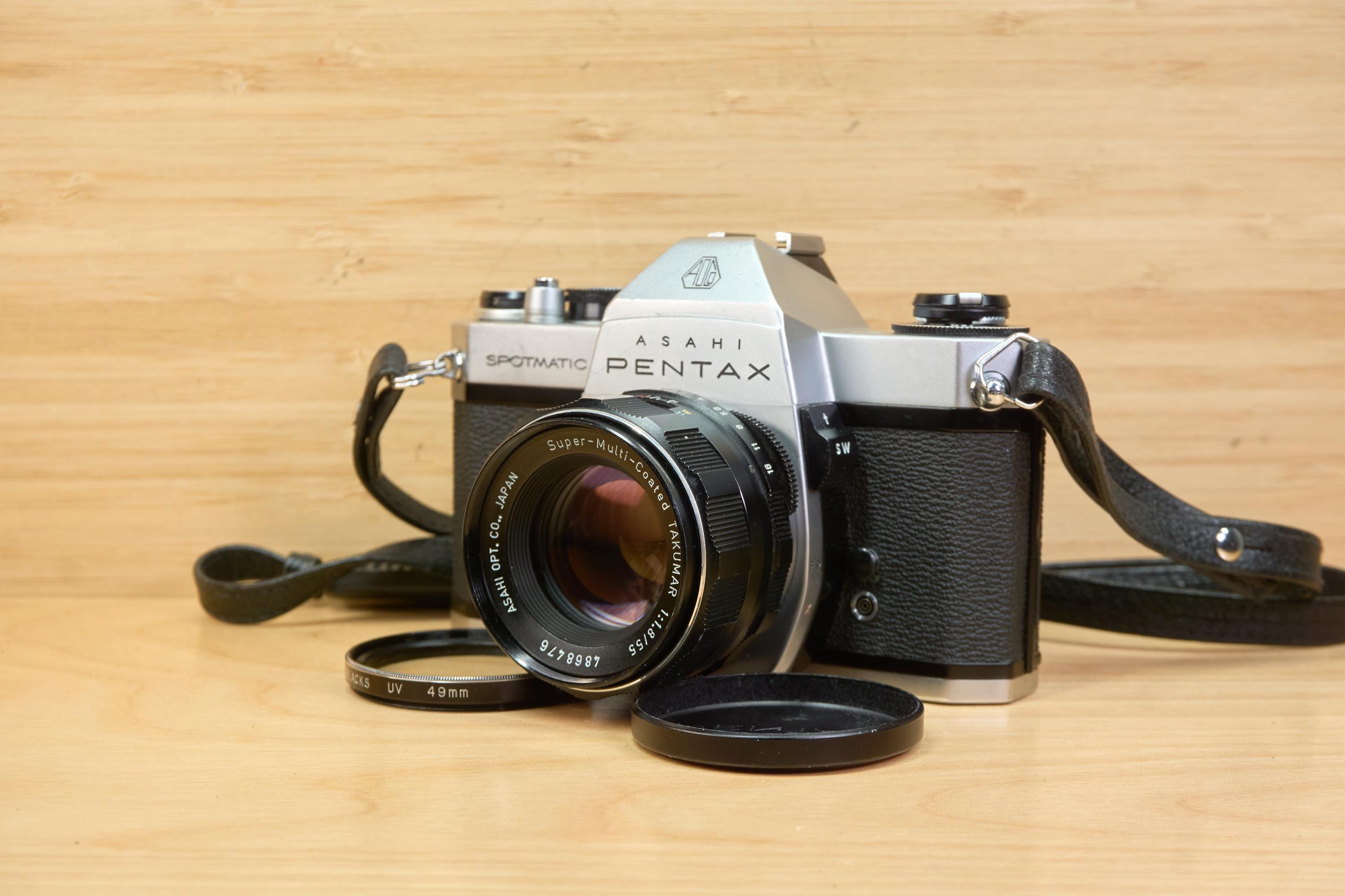 ASAHI PENTAX SPOTMATIC スーパータクマー付 Mint】ASAHI PENTAX SPOTMATIC SP SLR + Super-Takumar 55mm f