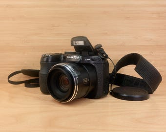 Fujifilm Finepix S Series S1800 12.2MP Digital Camera - Black - Etsy
