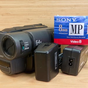 SONY HANDYCAM Video8 CCD-TR280 ② Sony Handycam DCR-TRV280 Digital-8 Camcorder - Etsy