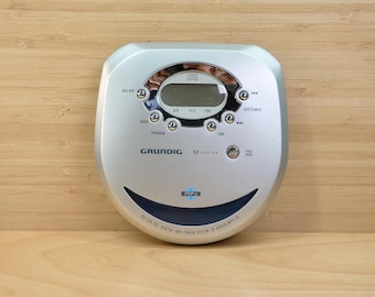 Vintage Grundig Mystixx CPD 9200 SPCD MP3 Portable CD Player / Tested & Working