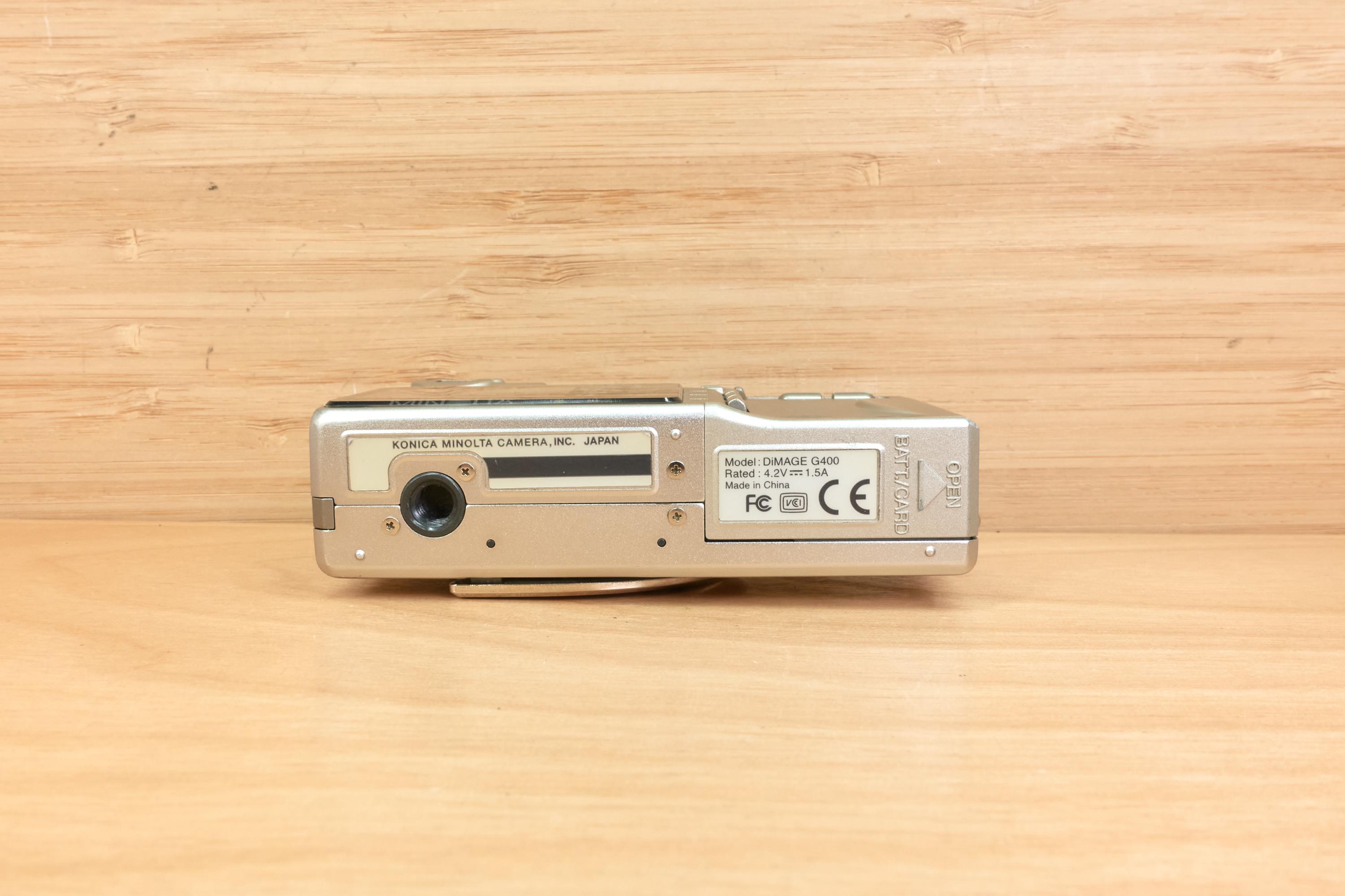 ビンテージ ミノルタ Dimage G400 / 4メガピクセル デジタルカメラ