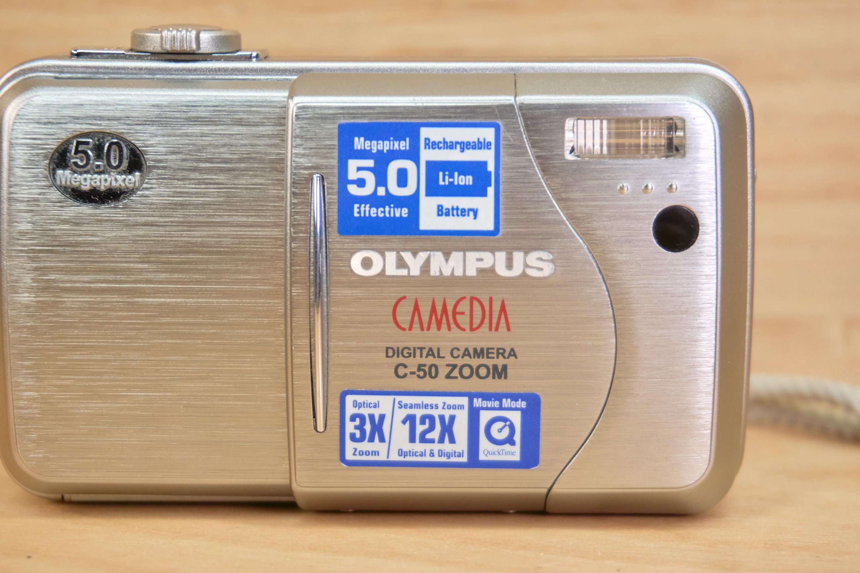 Olympus Camedia C-50 / 5MP Digital Camera / 3x Optical Zoom