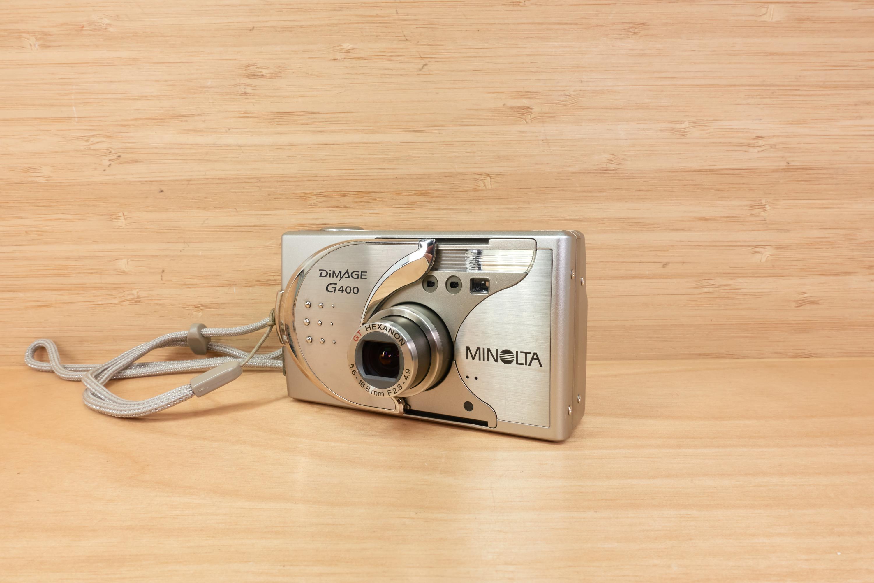 ヴィンテージ ミノルタ Dimage G400 / 4MP デジタルカメラ / 3倍光学 