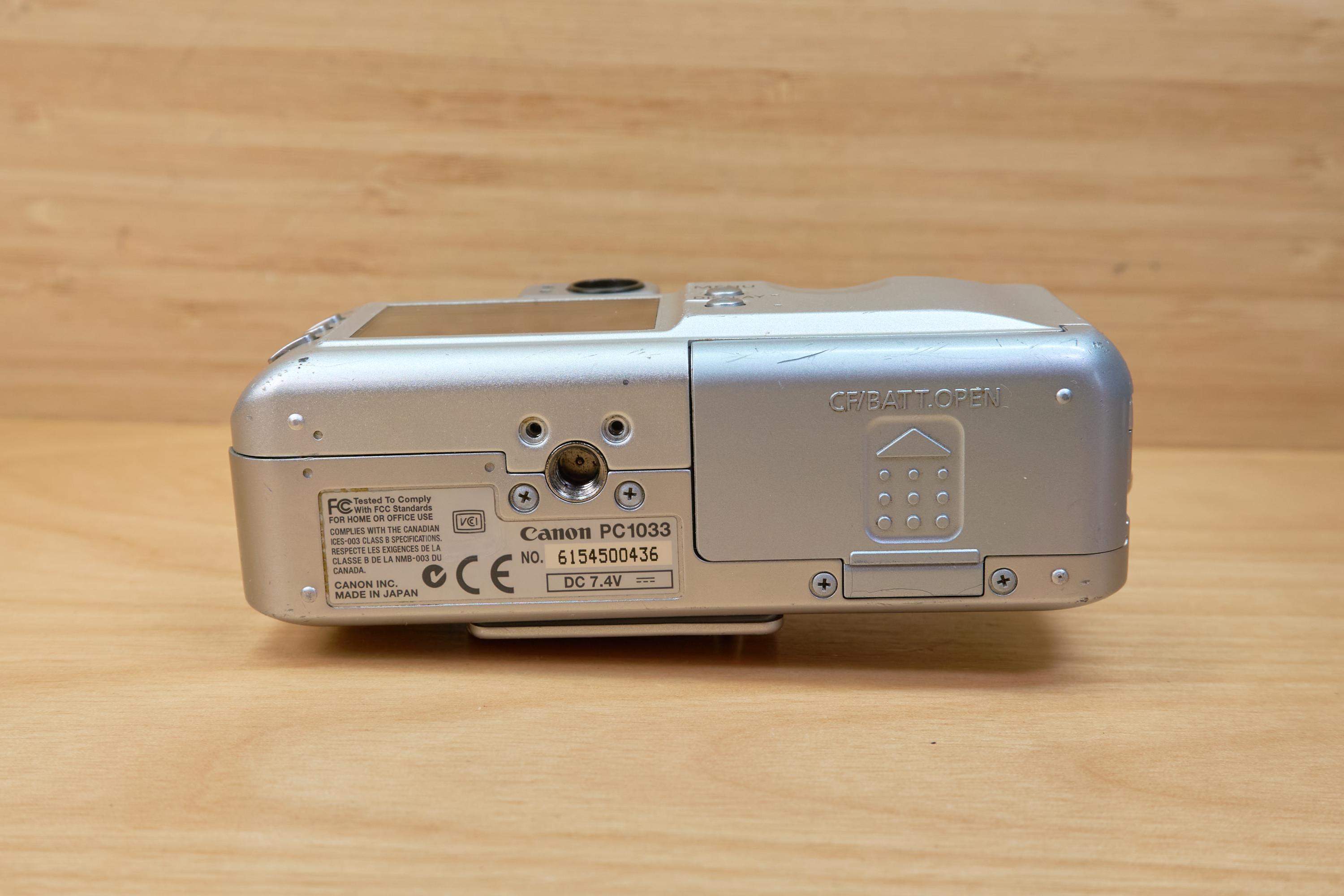 【美品レトロ】Canon PowerShot S45 Amazon.com : Canon PowerShot S45 4MP Digital Camera w/ 3x