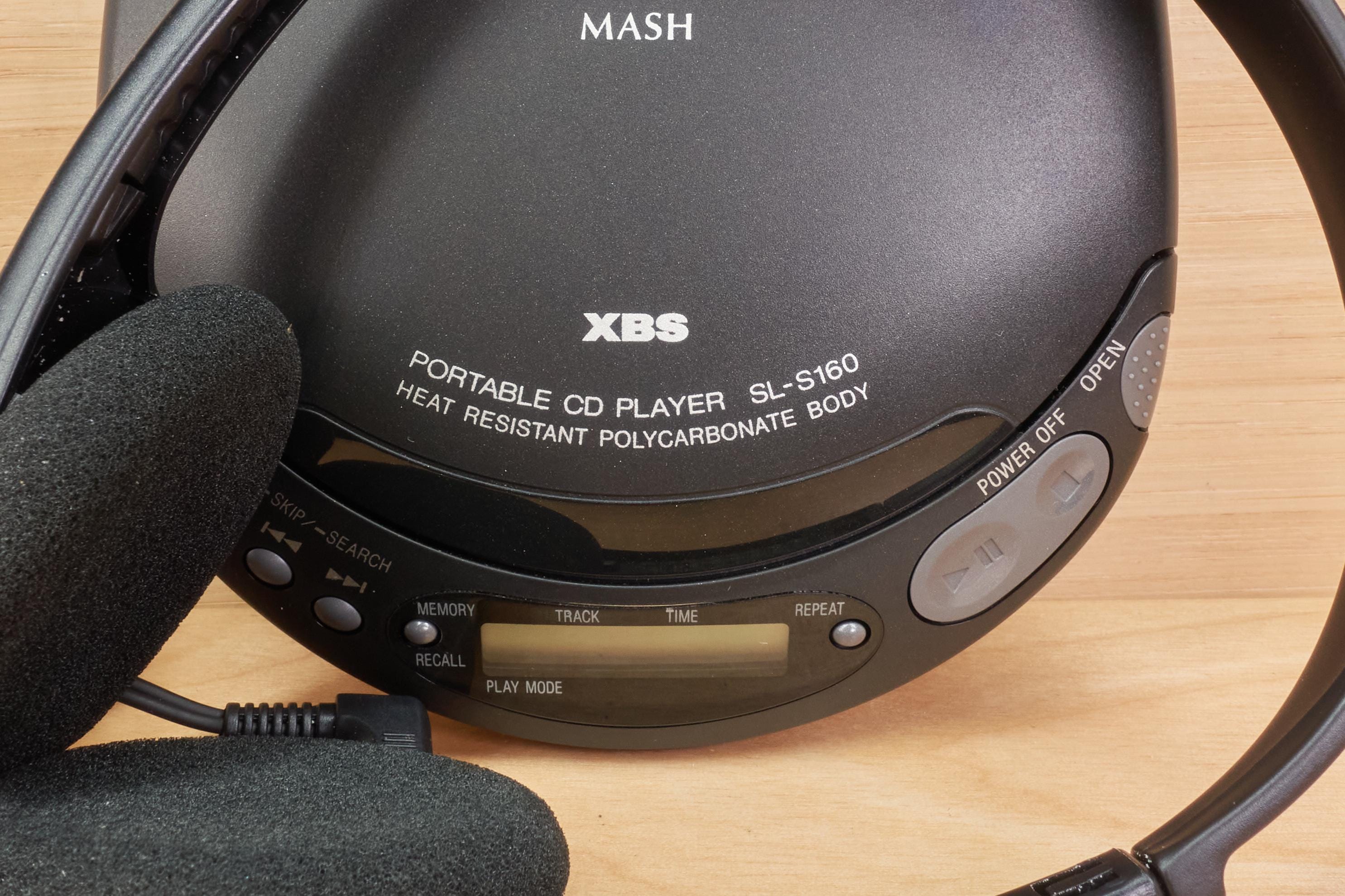 Vintage Panasonic SL-S160 Portable CD Player / MASH Technology