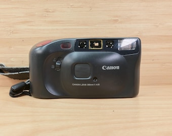 Vintage Canon Sure Shot Joy 35mm Film Point and Shot Camera