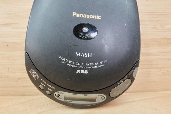 Vintage Panasonic SL-S170 Mash Portable CD Player XBS / Tested