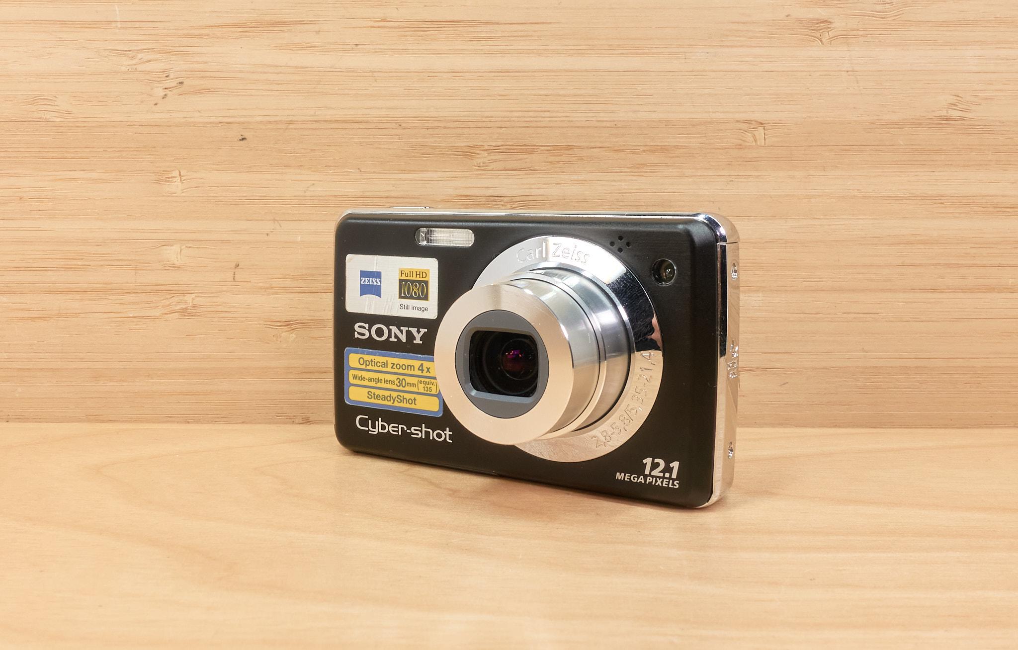 Appareil Photo Sony Cyber-shot DSC-W125 7.2 MP Compact – Fonctionne, Noir