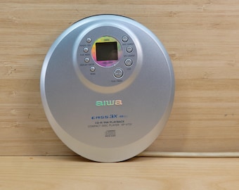 Vintage AIWA XP-V731 Portable CD Player / Erass 3X Anti-skip / cd-r/rw playback
