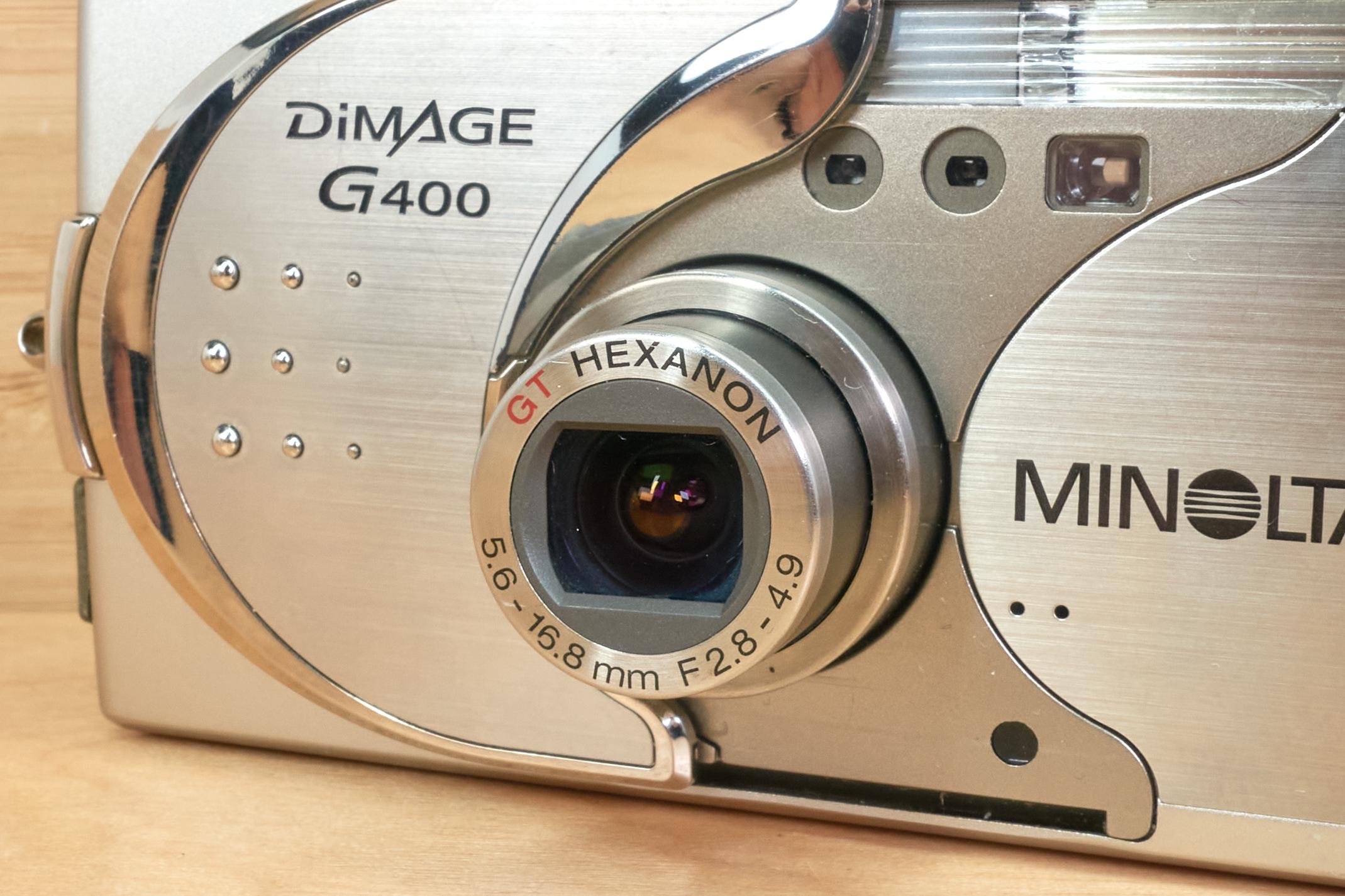 ビンテージ ミノルタ Dimage G400 / 4メガピクセル デジタルカメラ