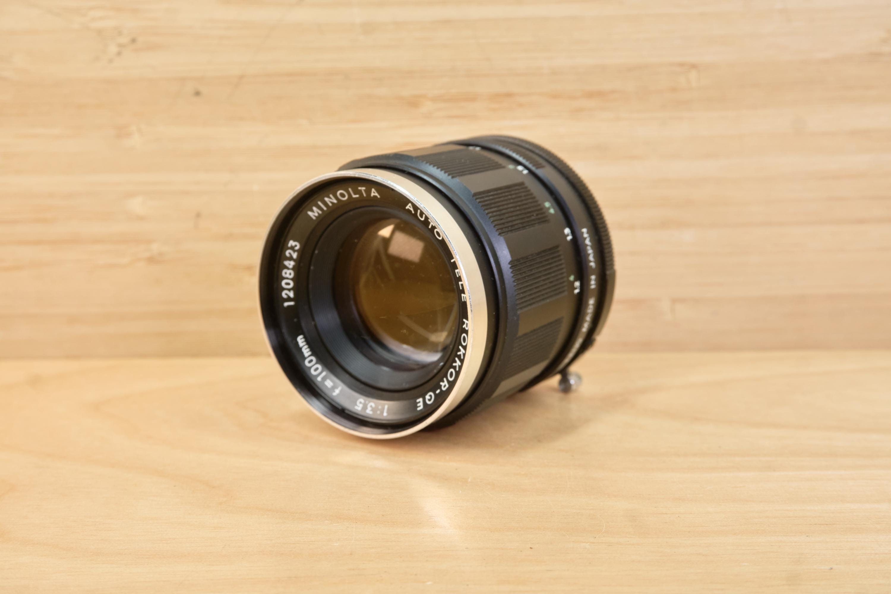 Minolta 100mm f2.5 MC Tele-Rokkor-PF - Lens – Kamerastore Minolta