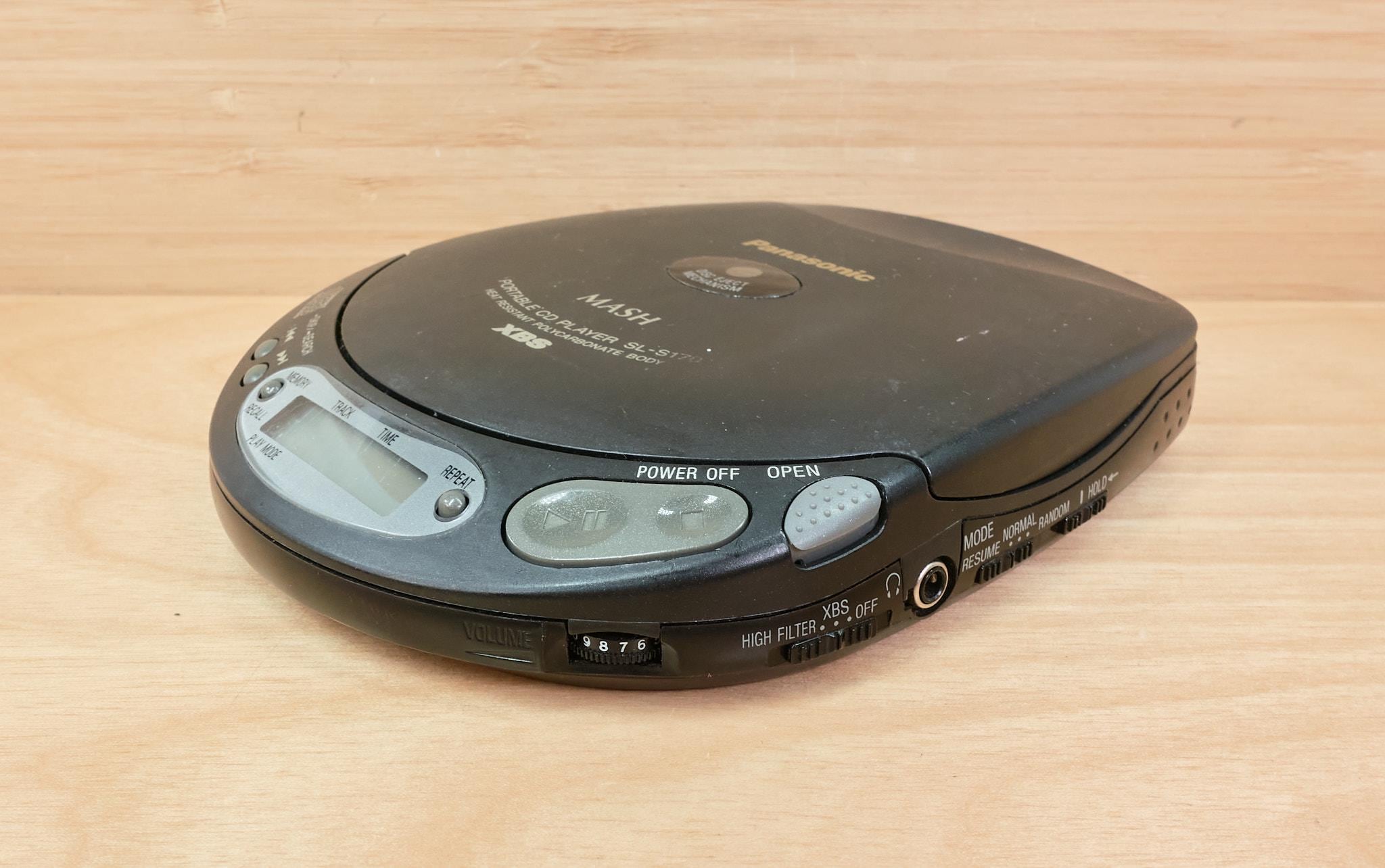 Vintage Panasonic SL-S170 Mash Portable CD Player XBS / Tested