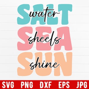 Saltwater Seashells Sunshine Svg Png Vacation Svg Summer Shirt Design, Summer Svg Hello Summer Svg, Beach Svg, Summer Shirt Svg, Cricut File
