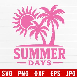 Summer Days SVG, Retro Summer SVG PNG, Retro Summer shirt svg, Summer png, Beach retro svg, Summer break svg, Beach Shirt Sublimation, Beach