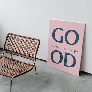 Good Morning & Goodnight Digital Poster Prints | 50x70cm