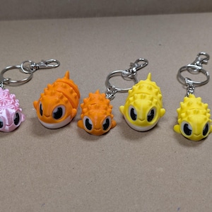 Pufferfish Flexy Keychain