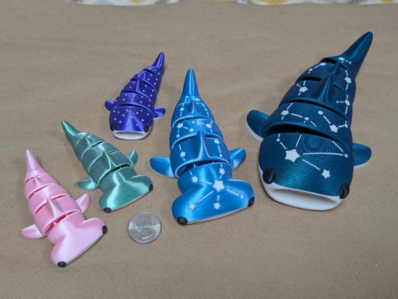 Whale Shark or Hammerhead Shark Fidget