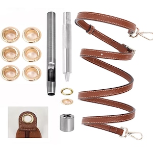 Verwandeln Sie Ihre Longchamp Le Pliage Tasche: Crossbody-Riemen aus echtem Leder & Umwandlungssatz
