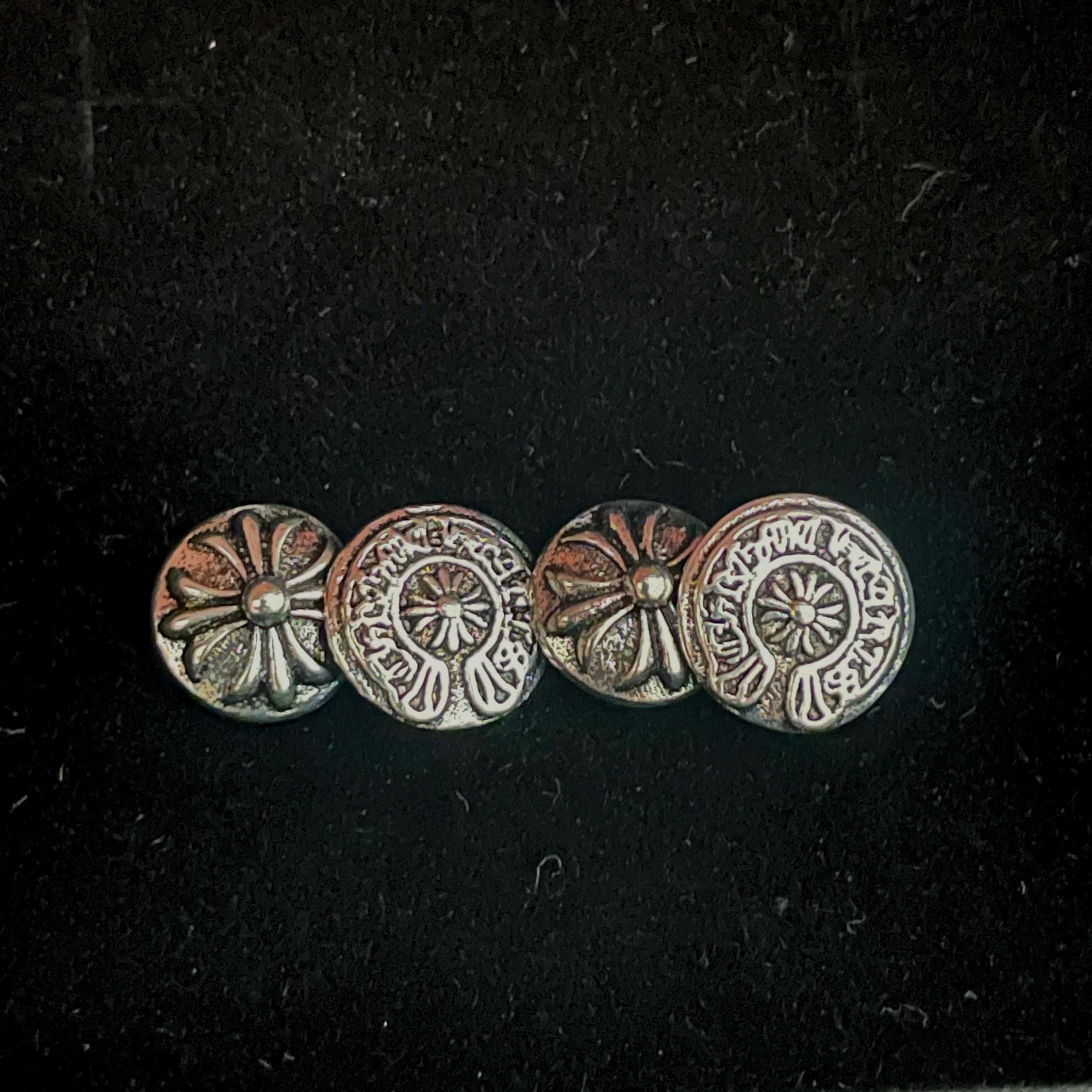 Chrome Hearts Earring - Etsy Chrome Hearts Earring - Etsy