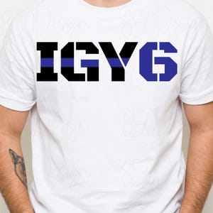 Diseño de camiseta de sublimación con gráfico digital de apoyo policial de la línea azul delgada PNG para el Día del Trabajo 6