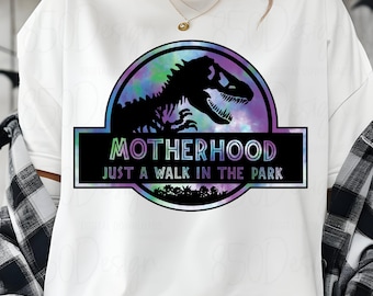Moderskap dinosaurie PNG rolig mamma skjorta design sublimeringsgrafik