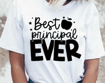 Meilleur design de chemise de proviseur de tous les temps en PNG pour la rentrée des classes, sublimation