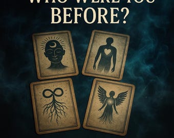 Past Life Tarot Reading - 4 Card Karmic Soul Insight Same Day PDF