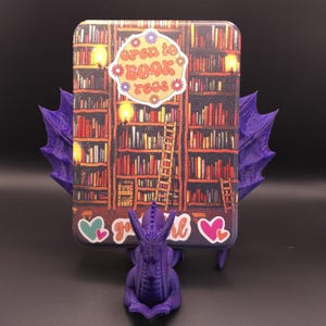 Book Wyrm Display - Kindle, Tablet, & Book