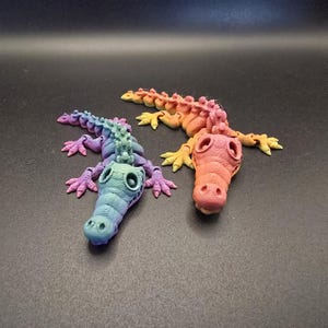 Mini Crocodile Magnets