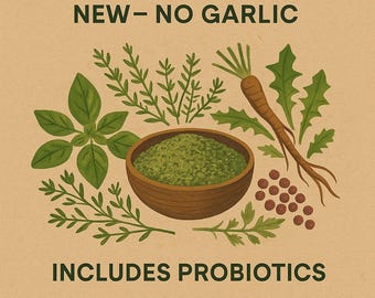 Poultry Wellness Blend | Gut Health & Parasite Support for Chickens | Probiotic Herbal Supplement